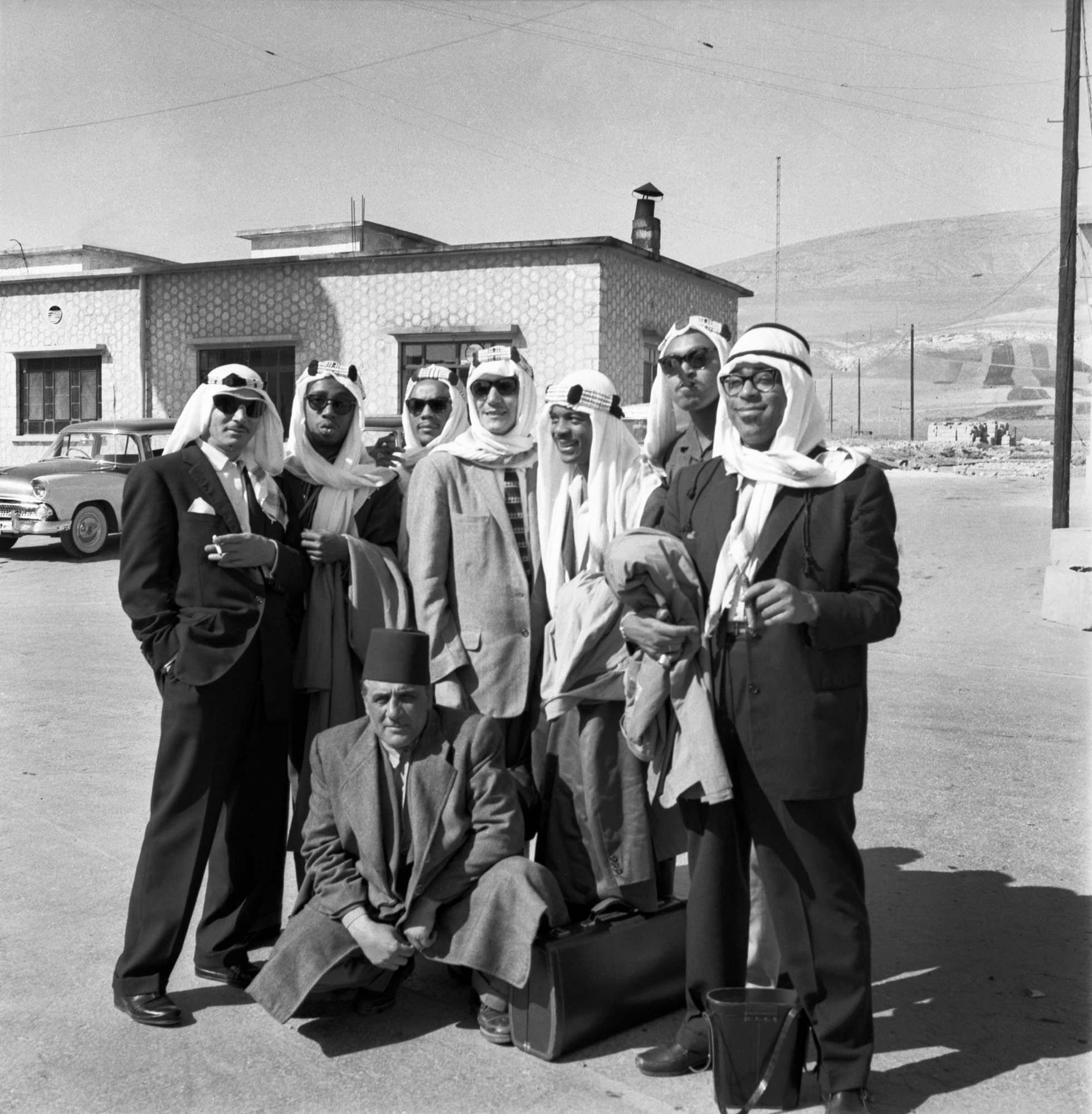 Dizzie Gillespie's band in Turkey