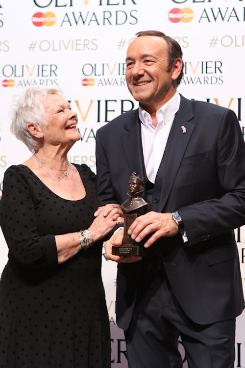 Kevin Spacey and Dame Judi Dench