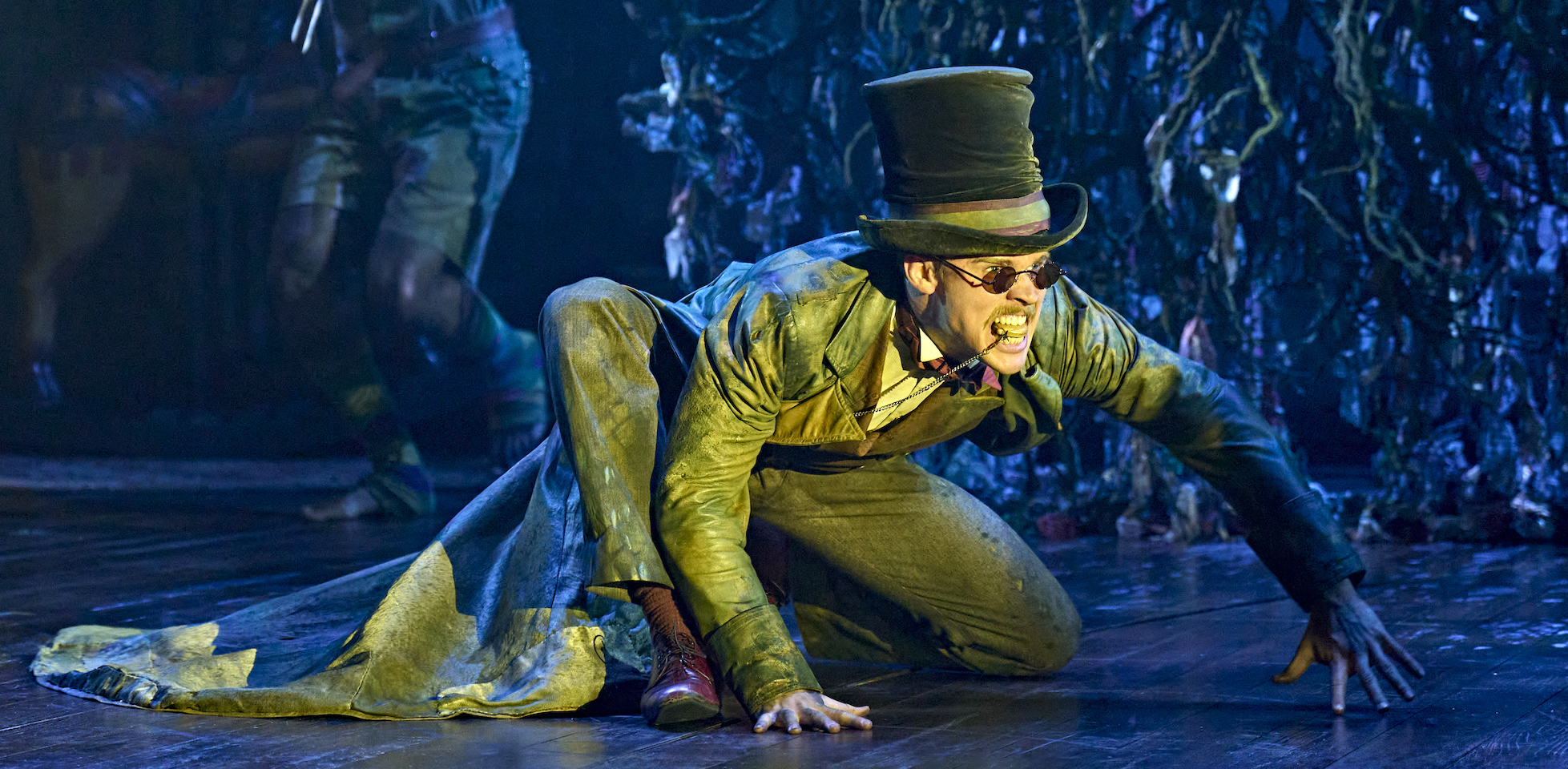 Harrison Claxton as the Crocodile in Wendy & Peter Pan