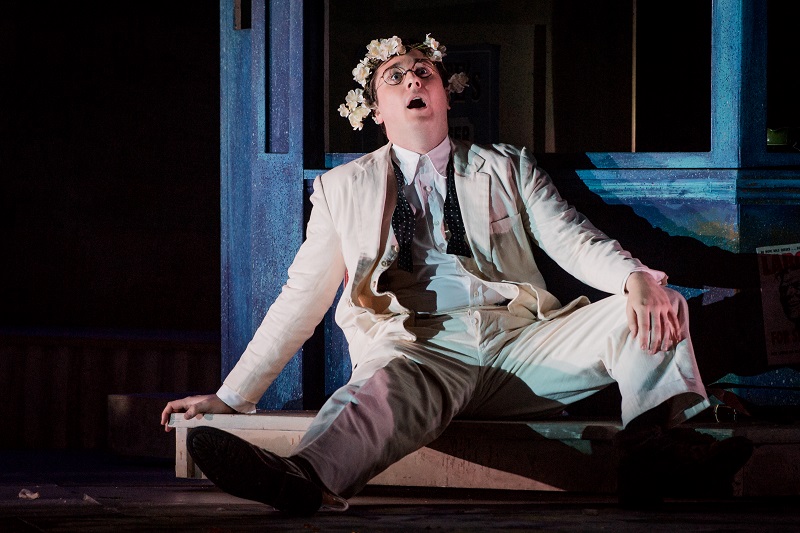 Bradley Smith in Albert Herring - photo by Robert Workman