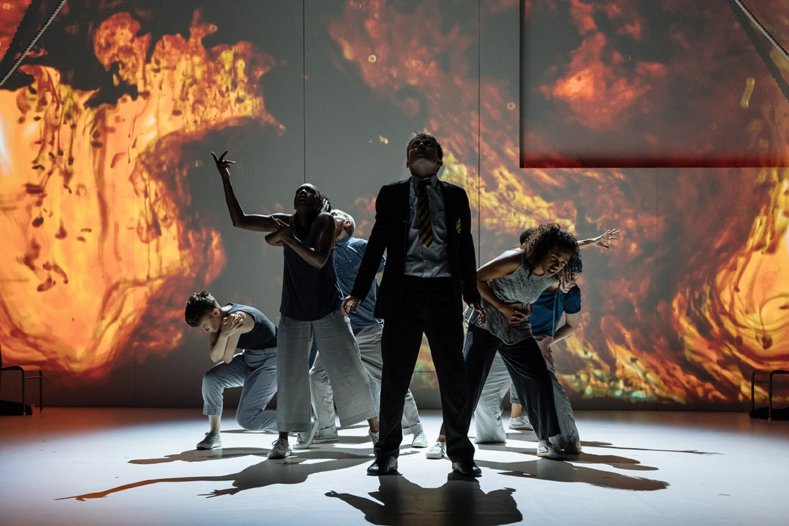 Cast of A Monster Calls at The Old Vic