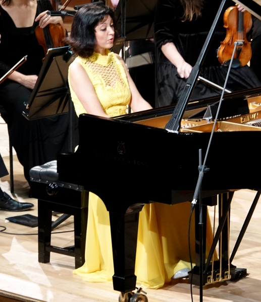 Alexandra Dariescu appearing with the BBC Philharmonic cr Emma Naylor