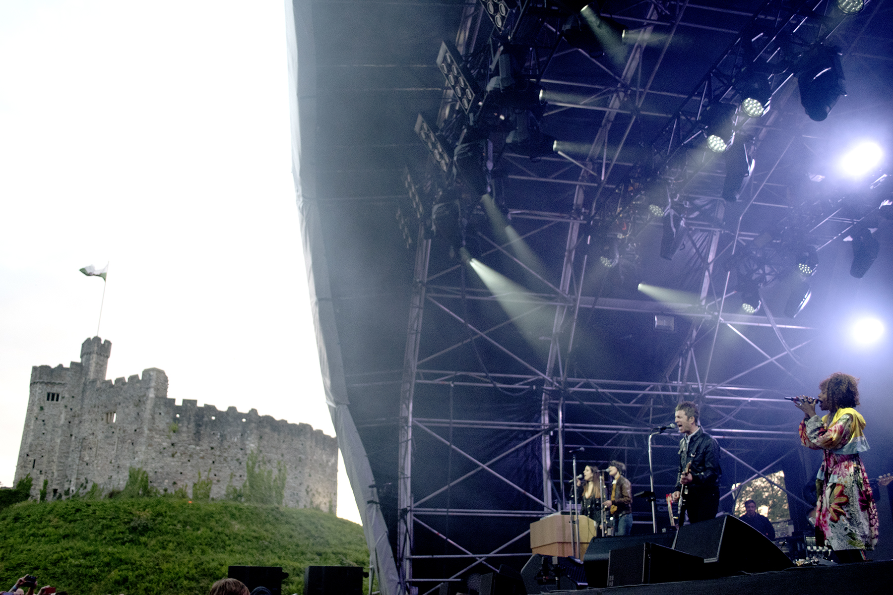 Noel Gallagher at Cardiff Castle