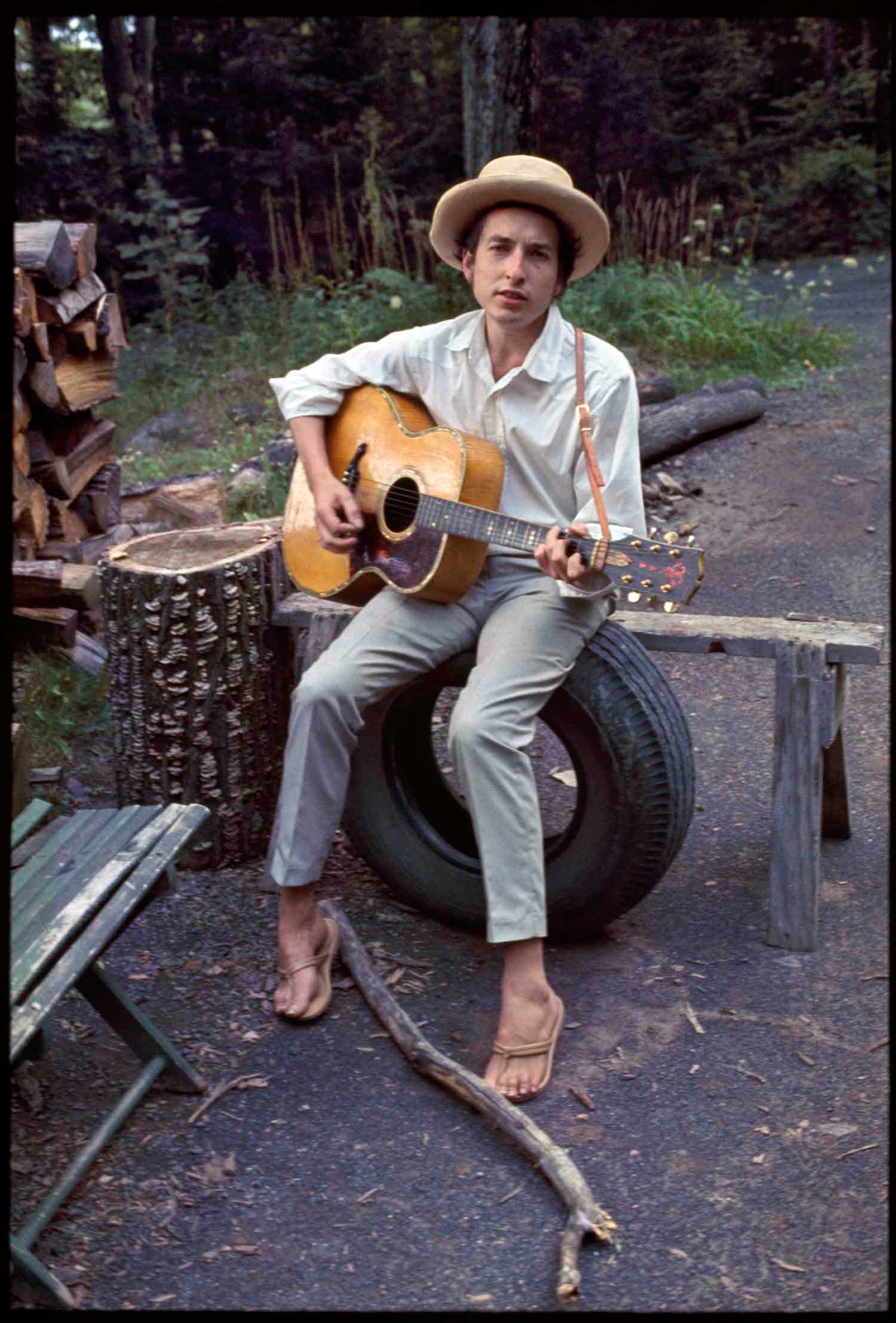Dylan at Woodstock Image: Elliot Landy