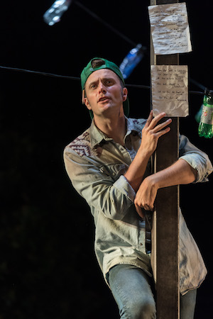 Edward Hogg as Orlando in As You Like It