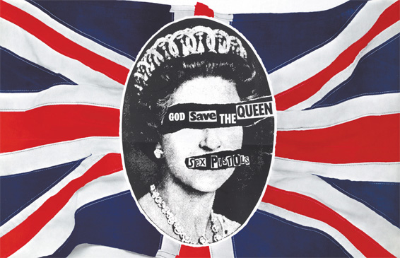 Jamie Reid God Save the Queen 