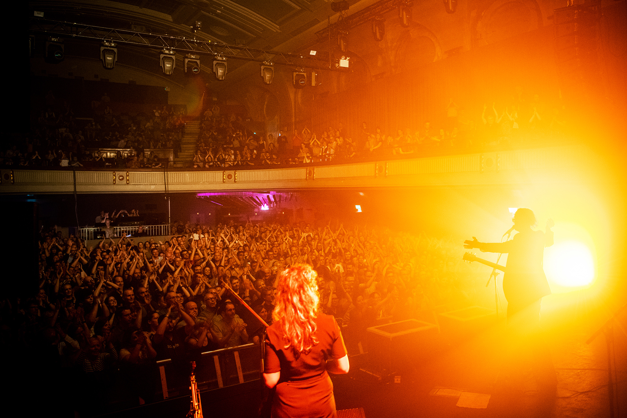 Jarvis Cocker on stage at the Leith Theatre