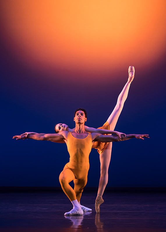 Jenna Roberts and Tyrone Singleton in Concerto photo by Andy Ross