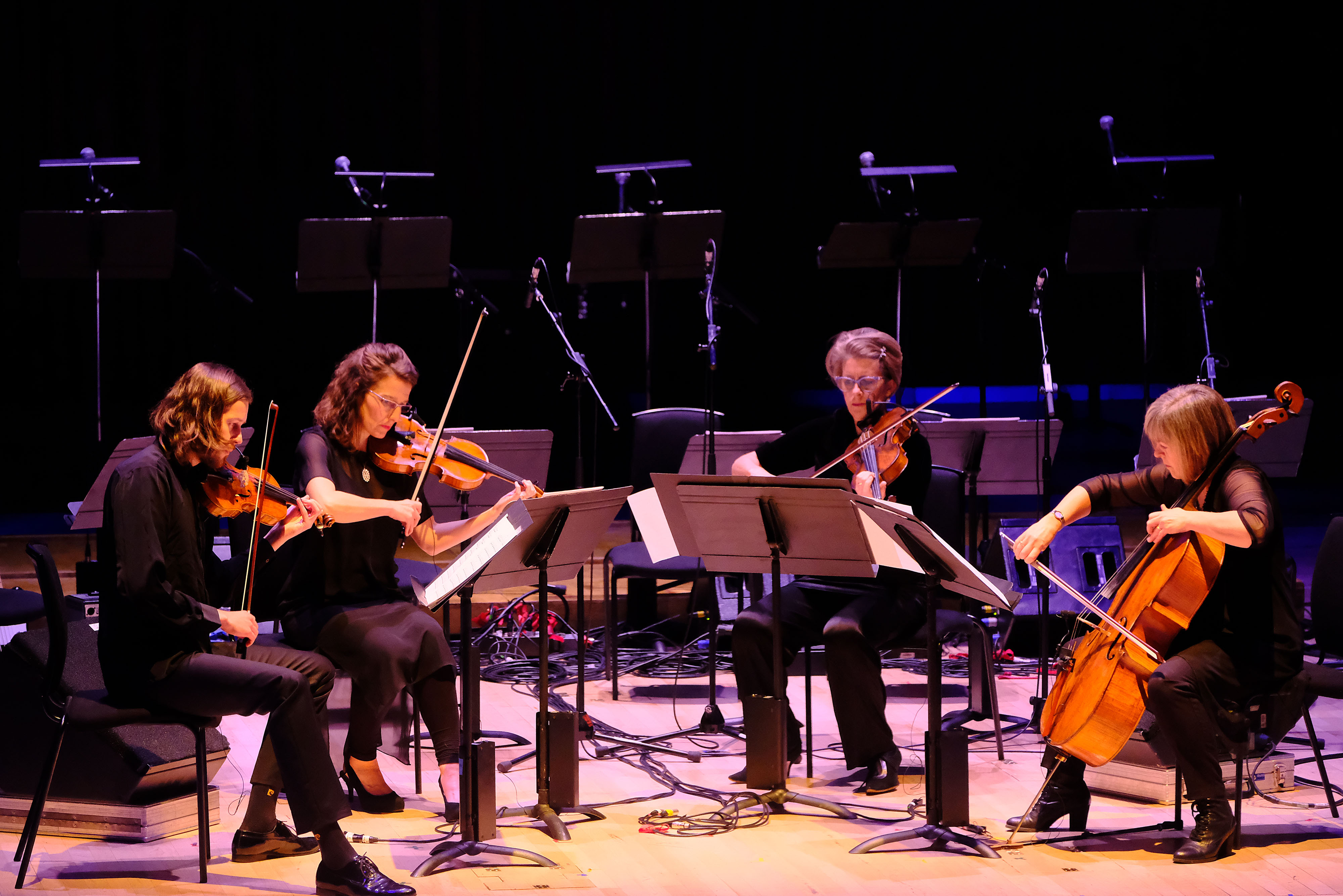 Members of the Britten Sinfonia led by Thomas Gould