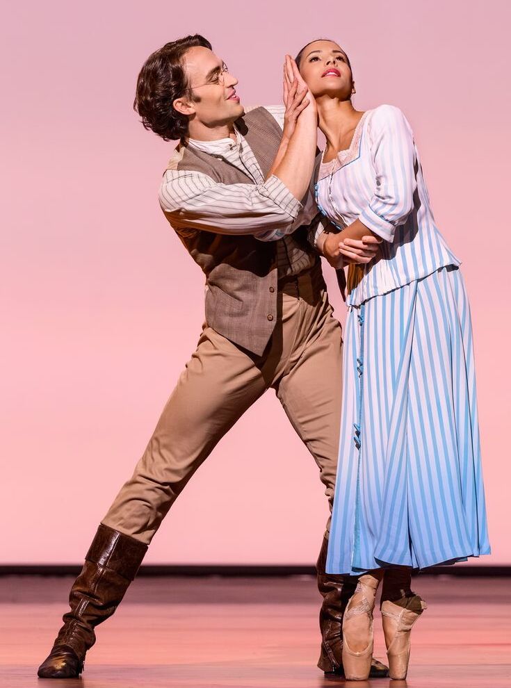 Matthew Ball as John Brown, Francesca Hayward as Tita in Like 