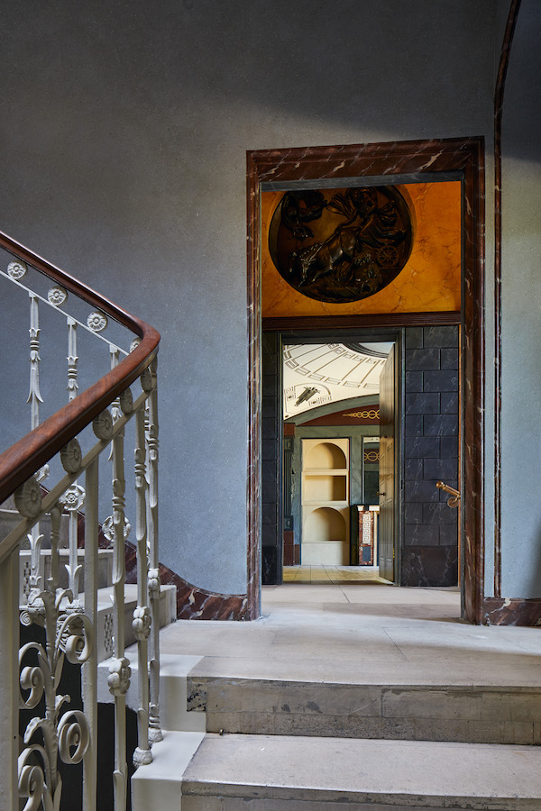 Stairway hall, Pitzhanger Manor, 2018. Photo © Andy Stagg