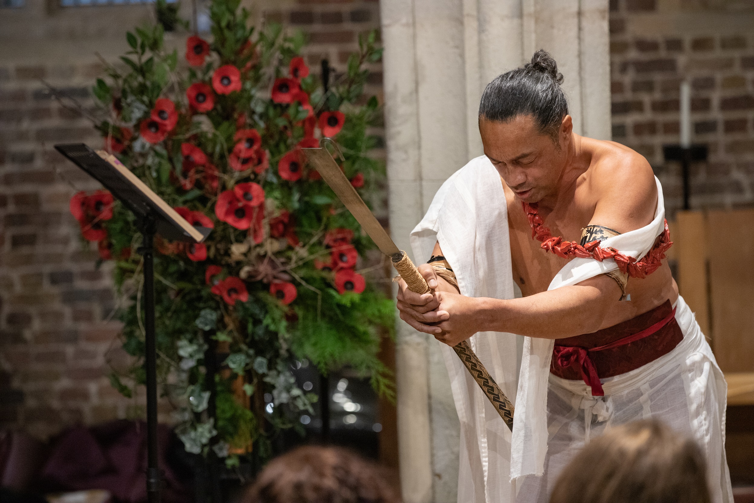 Sani Muliaumaseali'i as Siegfried, St Mary's Church, Putney