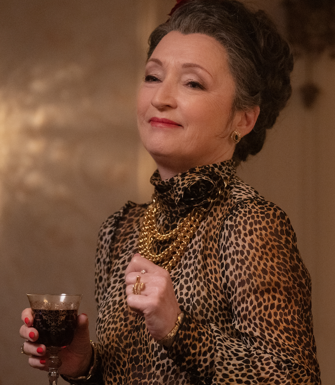 Lesley Manville as Cunthia Winehouse in Back to Black
