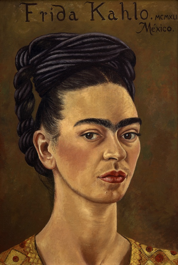 Self-portrait, Frida Kahlo, 1941 (c) The Jacques and Natasha Gelman Collection of 20th Century Mexican Art and The Vergel Collection