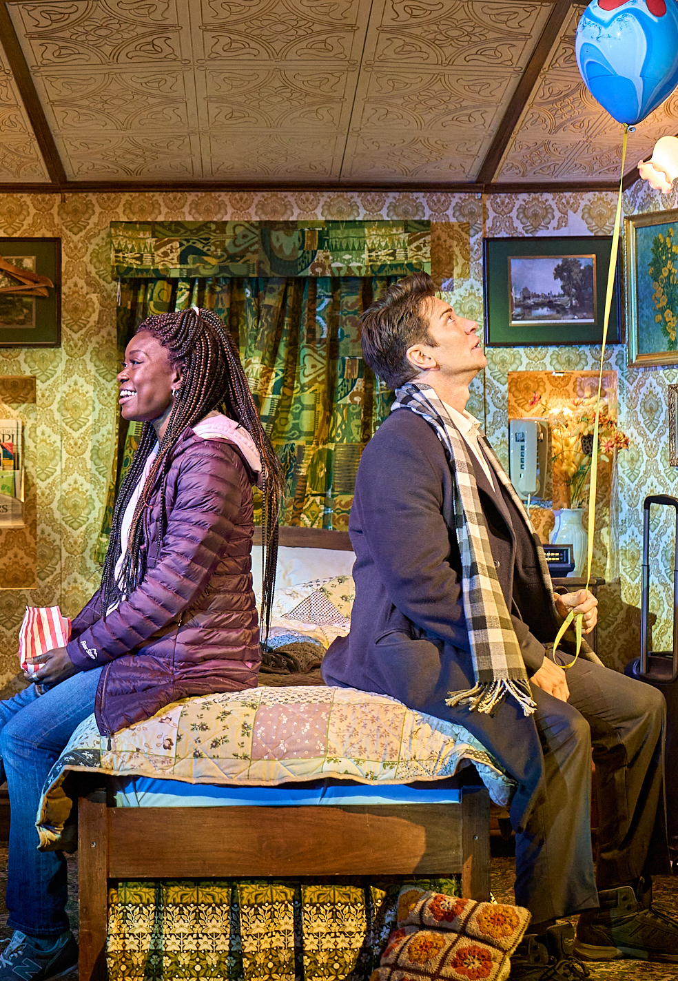 Tanisha Spring and Andy Karl in Groundhog Day
