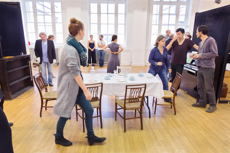 The Cherry Orchard, Young Vic, in rehearsal