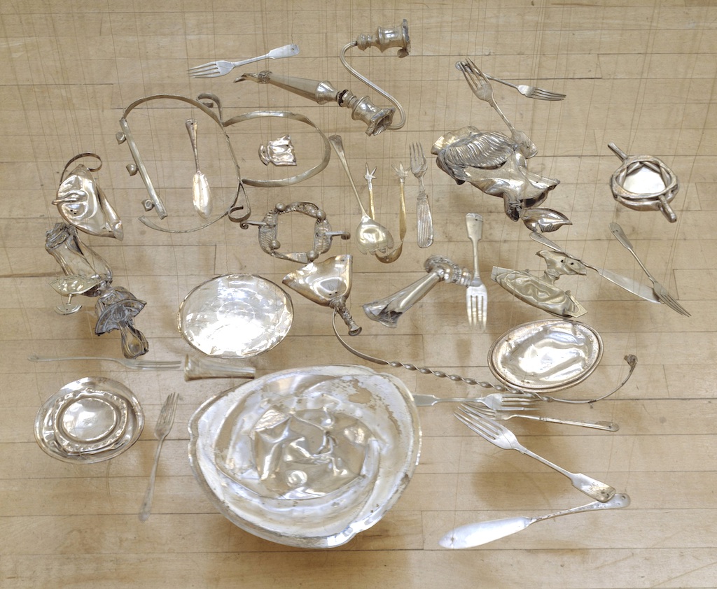 Cornelia Parker  Thirty Pieces of Silver (detail) 1988-9 Tate © Cornelia Parker