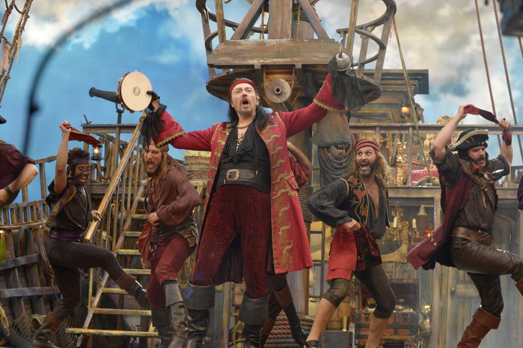 Christopher Walken as Captain Hook in 'Peter Pan'
