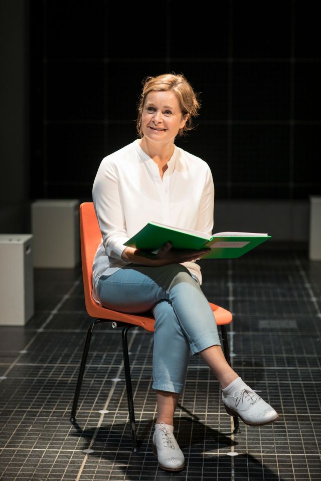 Julie Hale as Siobhan in 'The Curious Incident of the Dog in the Night-Time'