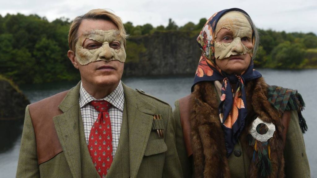 Eddie Izzard (L) and Georgie Glen in 'Get Duked!'