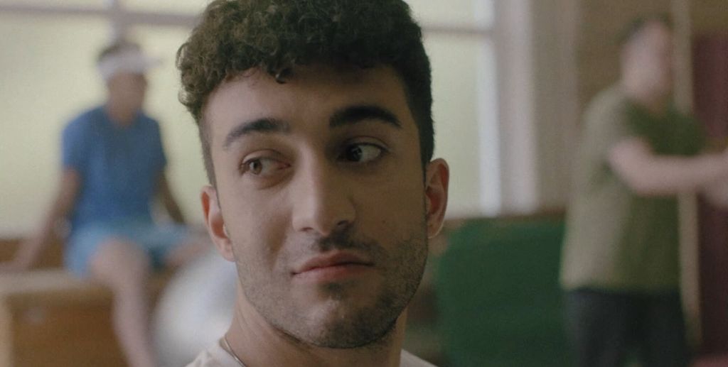 Eidin Jalali as Amon in 'No Hard Feelings'