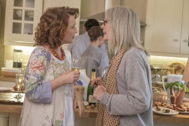 Lesley Manville and Diane Keaton in 'Hampstead'