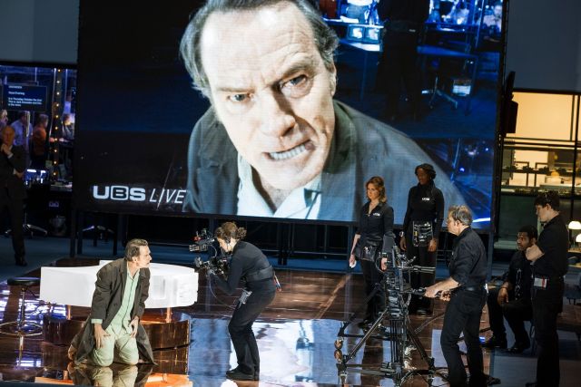 Bryan Cranston in Network at the National Theatre