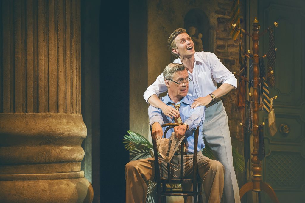 Alex Jennings and Rob Houchen in 'The Light in the Piazza'