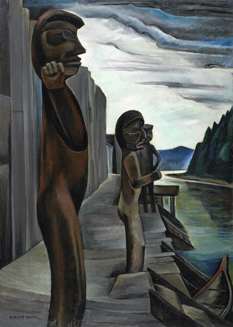 Emily Carr, Blunden Harbour, c. 1930, Oil on canvas, National Gallery of Ottawa, Photo © NGC