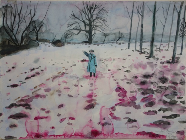 Anselm Kiefer, Ice and Blood, 1971, © Anselm Kiefer 