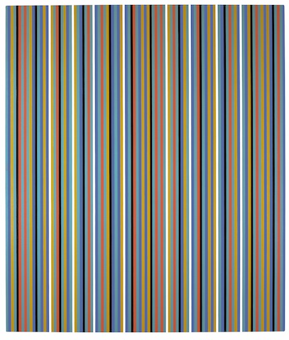 Bridget Riley, Après Midi; Private collection