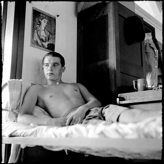 David Bailey, Self-Portrait, 1957