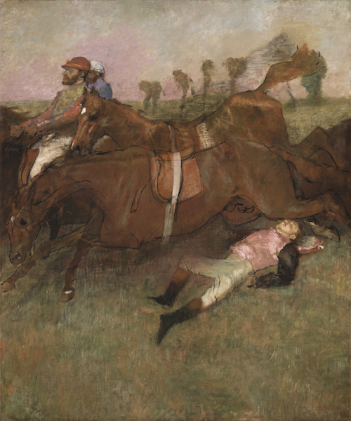 The Steeplechase: The Fallen Jockey, 1866 (1880-81 and c.1897)