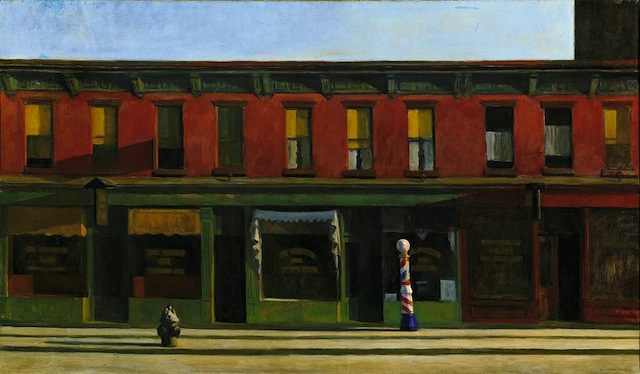 Edward Hopper, Early Sunday Morning, 1930; Whitney Museum of American Art