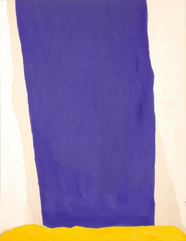 Blue Fall, 1966, Milwaukee Art Museum/Helen Frankenthaler Foundation