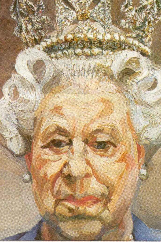 Lucian Freud, The Queen, 2001