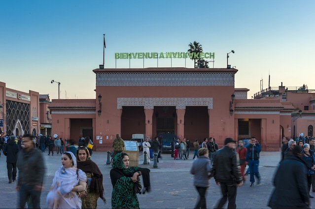 Marrakech Biennale 5, Hicham Benohoud; © Pierre Antoine