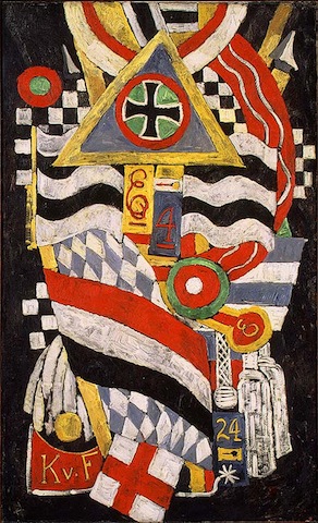 Marsden Hartley, Portrait of a German Officer, 1914; Metropolitan Museum of Art; Arthur Steiglitz Collection