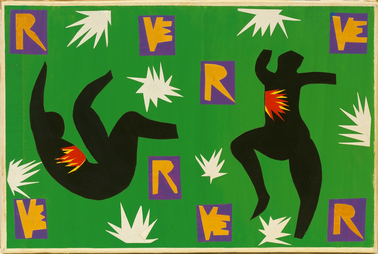 Henri Matisse, Cover design for Verve, 1945