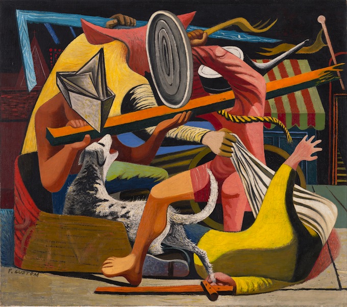 Philip Guston, Gladiators, 1940, The Museum of Modern Art, New York.
