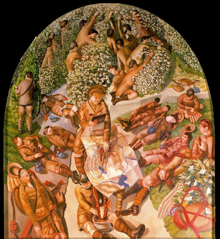 Stanley Spencer, Map Reading