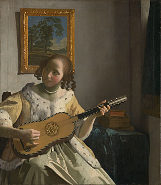 Vermeer, The Guitar Player, c.1672