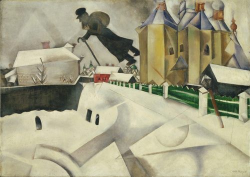 Chagall, Over Vitebsk, 1922, Kunsthaus Zurich