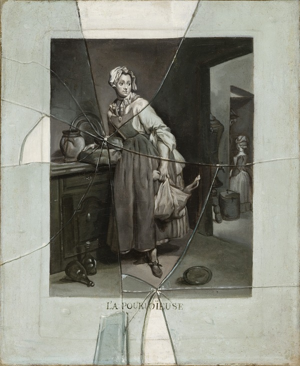 Etienne Moulinneuf after Jean-Siméon Chardin, Back from the Market (La Pourvoyeuse), about 1770, © Museum Associates / LACMA