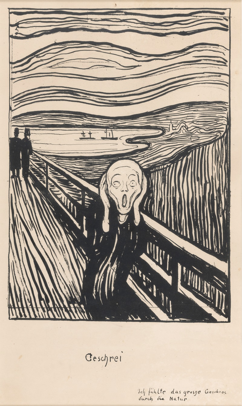The Scream 1895, Edvard Munch (1863-1944), Private Collection, Norway. Photo: Thomas Widerberg
