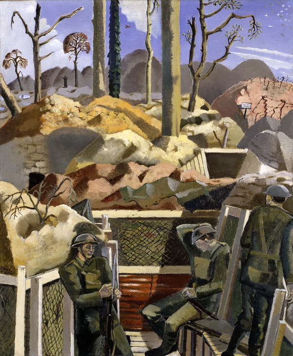   Paul Nash, Spring in the Trenches, Ridge Wood, 1917, 1918  Imperial War Museum, London ©Tate