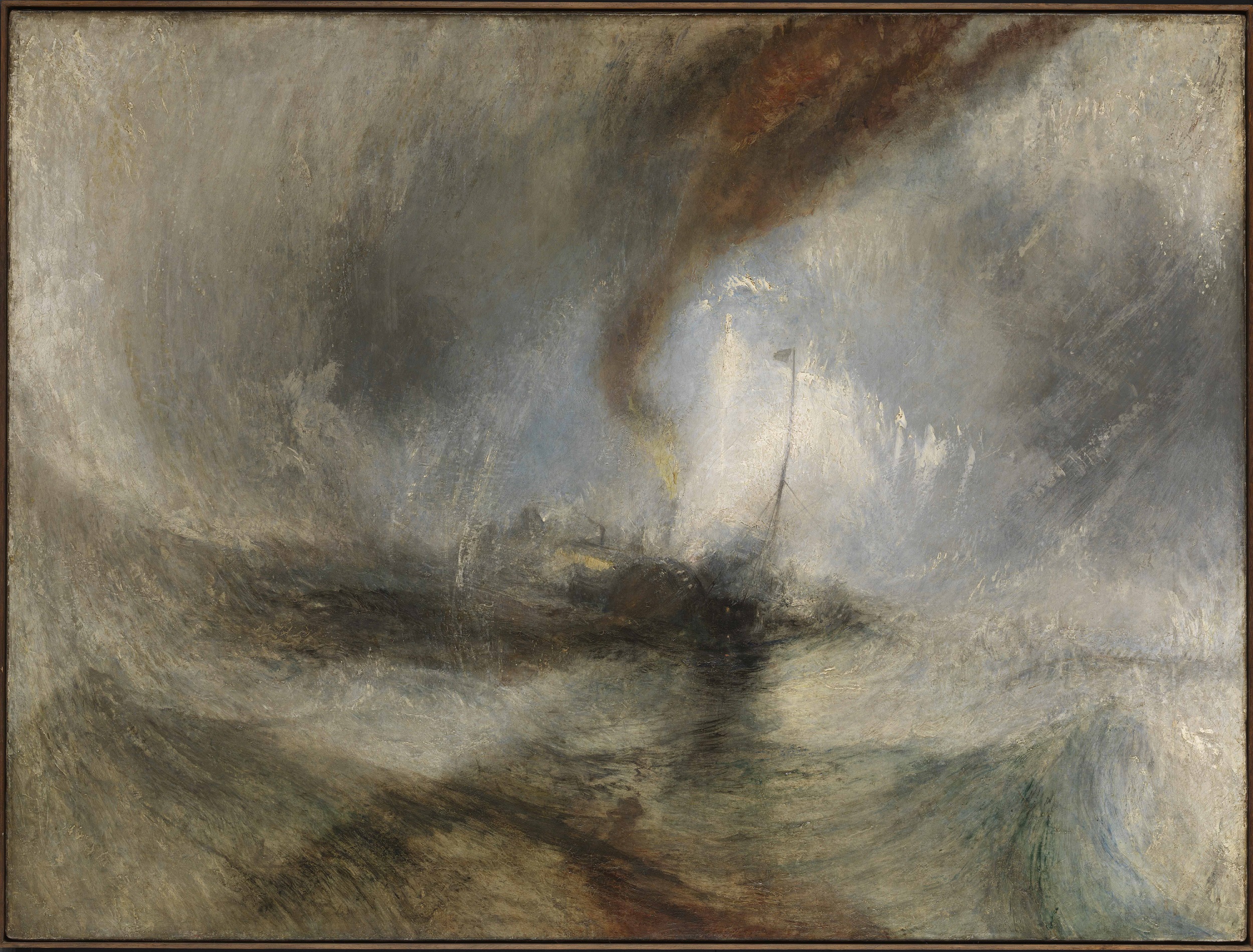 Turner, Snow Storm - Steam-Boat off a Harbour's Mouth, 1842, Tate