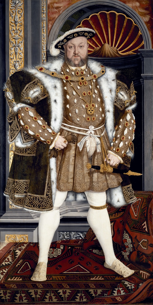 Henry VIII, studio of Hans Holbein the Younger, 15540-1550 (Petworth House) © National Trust images /Derrick E Witty