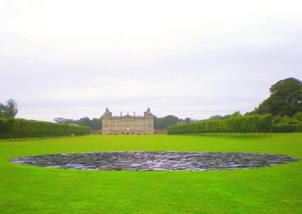 Richard Long's Full Moon Circle at Houghton Hall