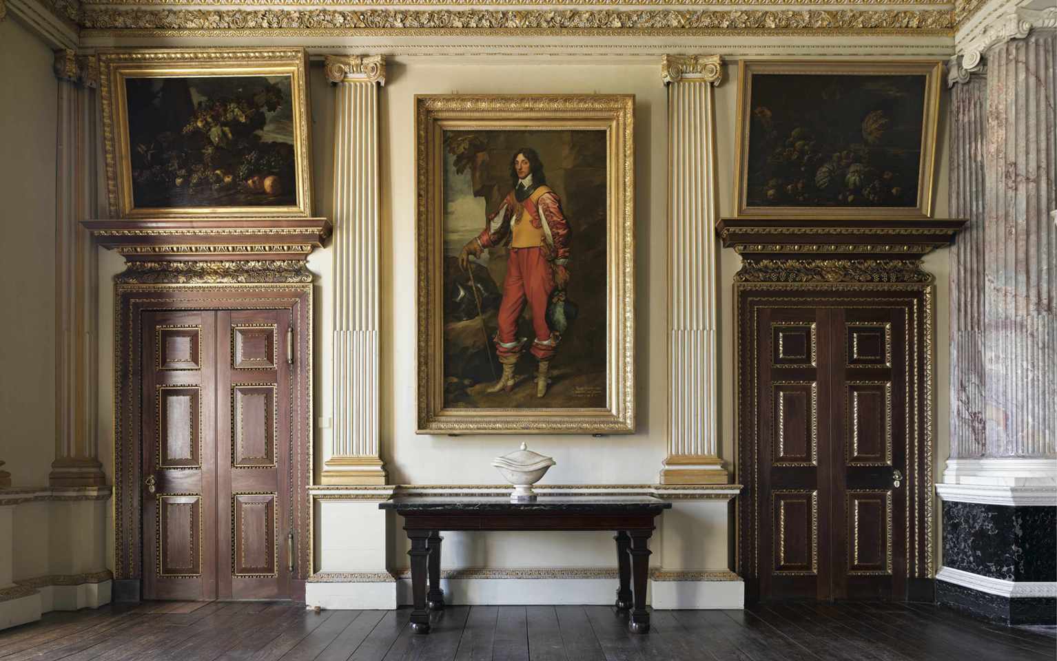 Van Dyck's Sir Thomas Wharton in the Marble Parlour